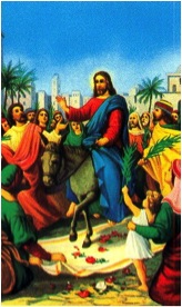 Jésus sur l'âne